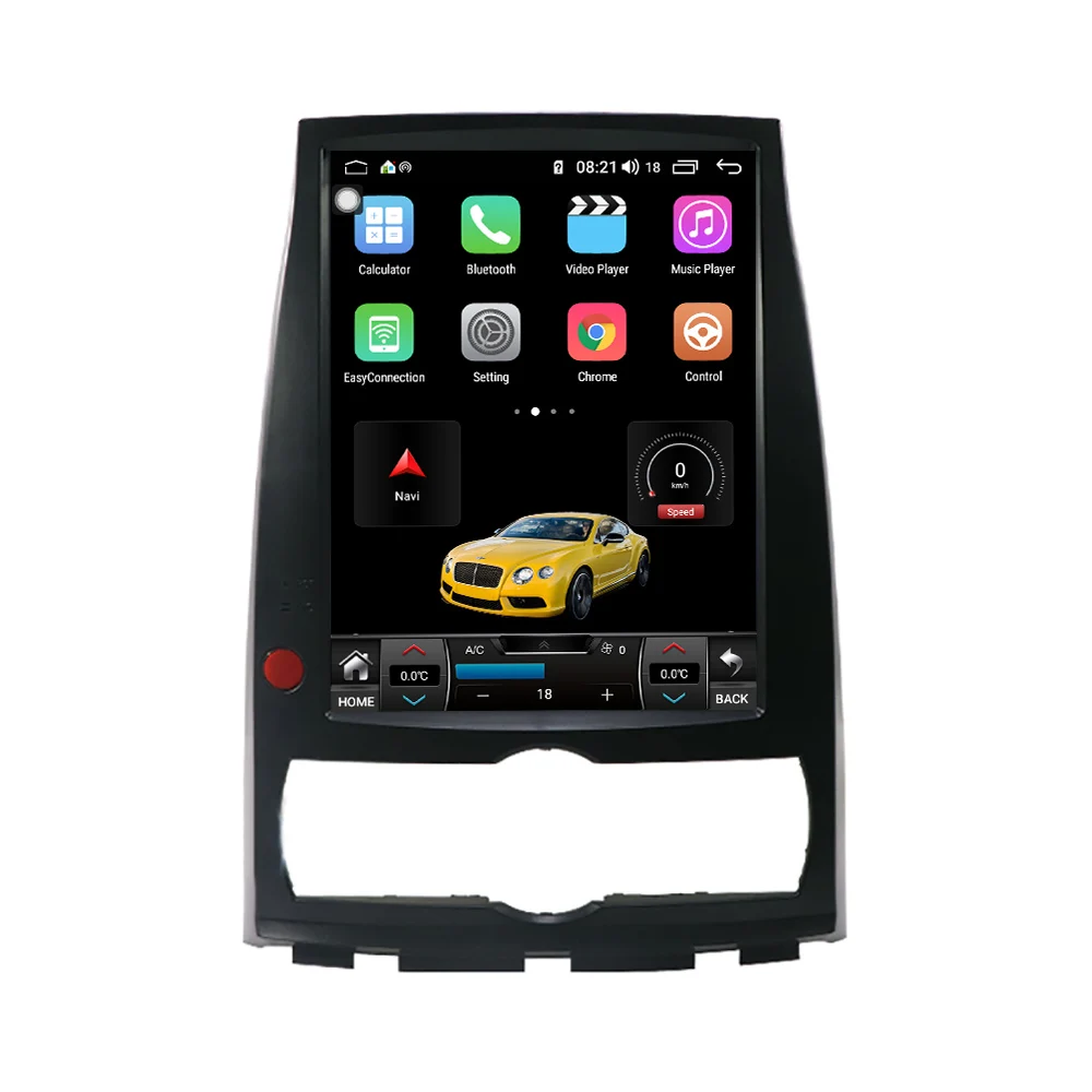 Автомобильный мультимедийный плеер 128G для Hyundai Rohens Genesis Coupe Android 11 сенсорный экран