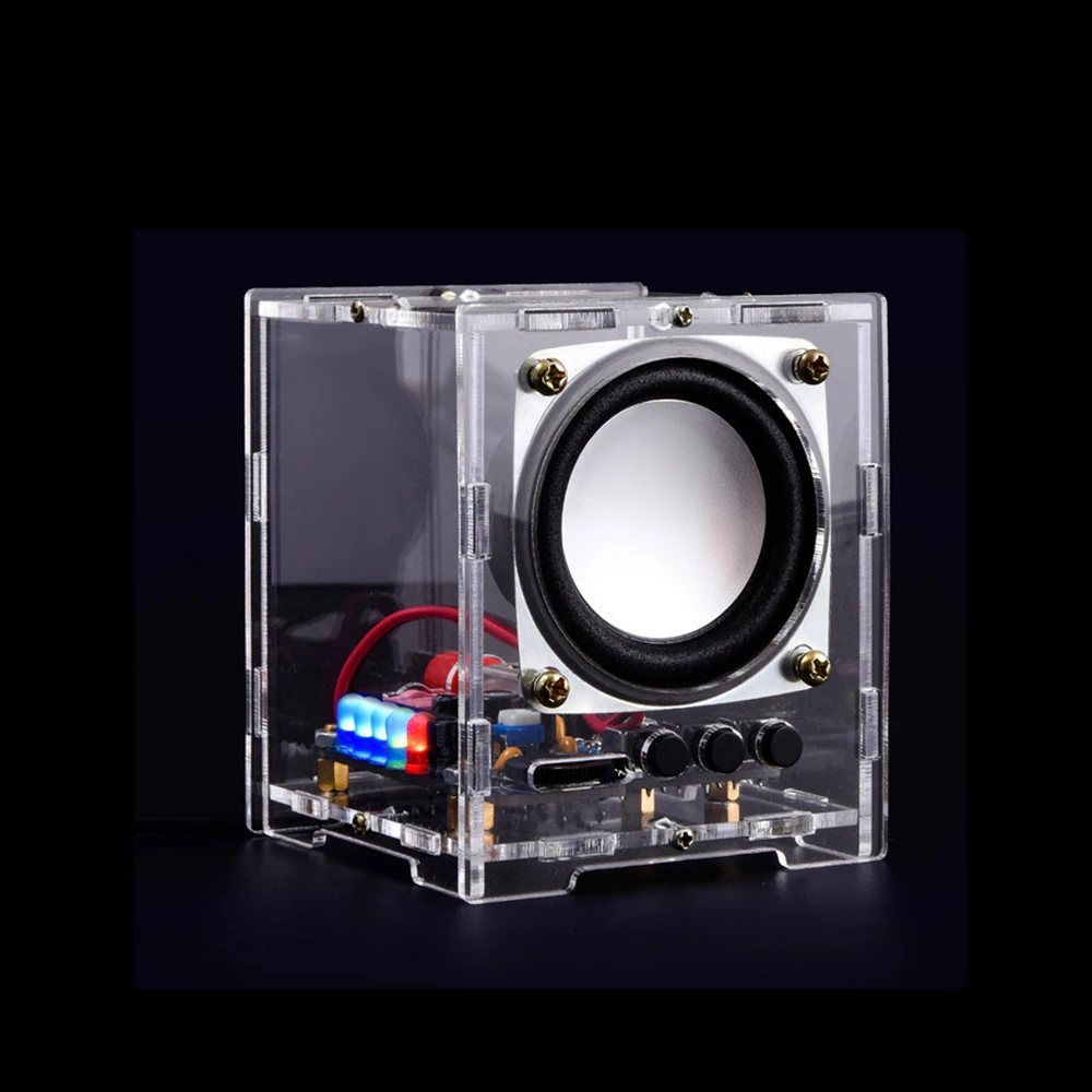 HU 009 bluetooth Динамик 2 дюймов 3 Вт мини Spaker электронный блок набор компонентов сделай