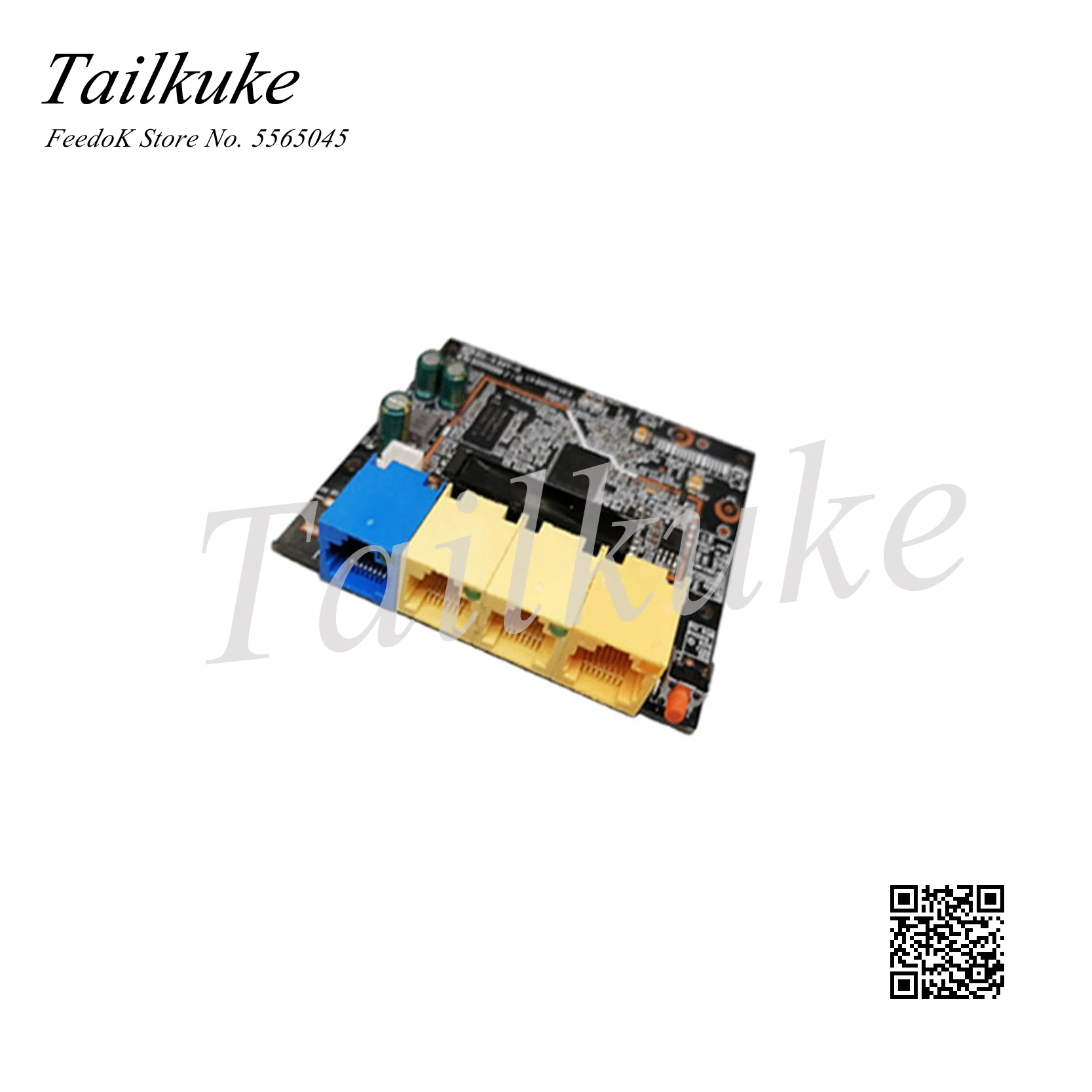 Компактный беспроводной роутер с 4 портами встроенный Wi Fi ретранслятор AP широкое