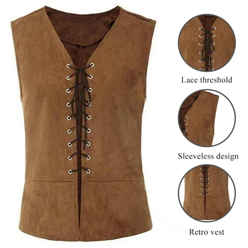 Vertvie замшевая жилетка для мужчин отдыха облегающий костюм с жилетом осенние