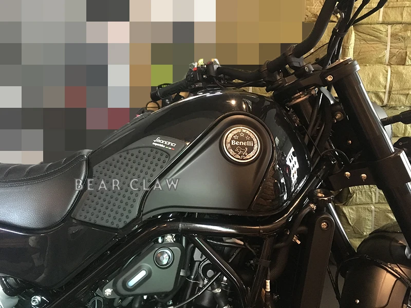 Защитная накладка на бак мотоцикла наклейка газ топливо наколенник Тяговая