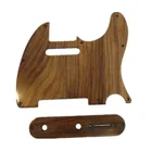 Набор Telecaster Guitar Pickguard из древесины китайской софоры Tele Pickguard #4873