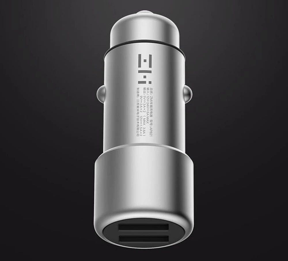 Оригинальное автомобильное зарядное устройство Xiaomi Quick Charge 3 0 QC3.0 Xiomi 5В/3A Dual USB 9В/2A