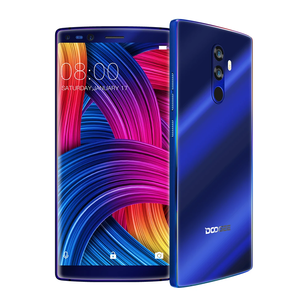 DOOGEE Mix 2 смартфон с 5 99 дюймовым дисплеем восьмиядерным процессором Helio P25 ОЗУ 6 ГБ