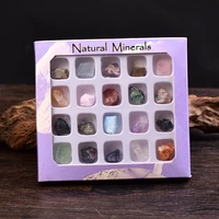 wholesale natural purple box rock mineral specimen irregularity quartz souvenir fashion energy stone collection ornament gifts
