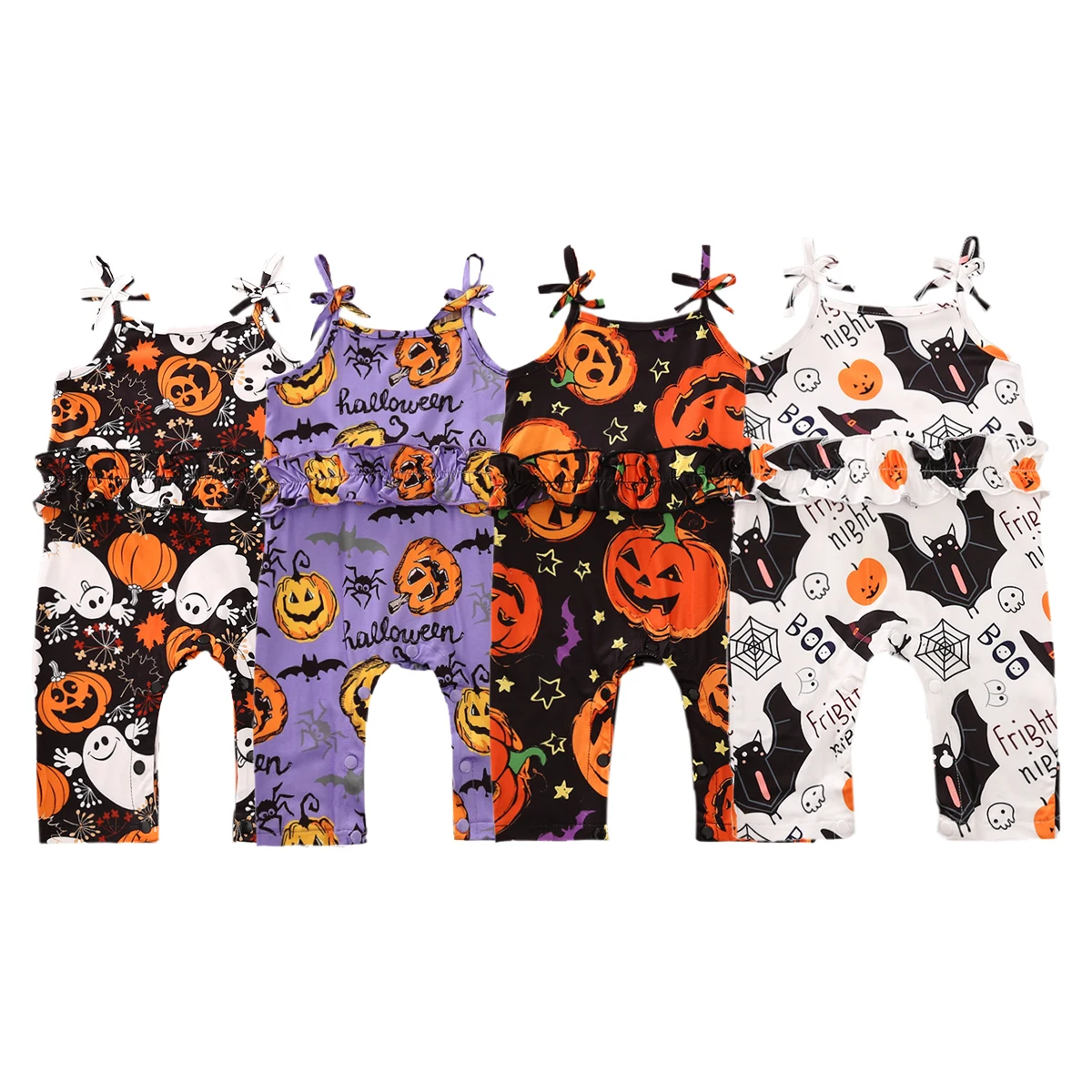 Детский комбинезон на подтяжках без рукавов возраст 0-24 месяца | Мать и ребенок