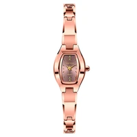 waterproof rose gold tungsten steel womens watch bracelet watch trend quartz womens clock luxury fashion