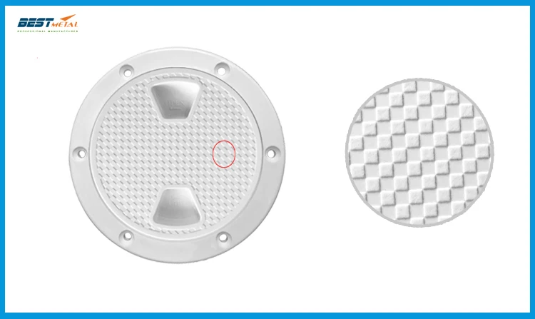 4 дюймовая 6 8 белая винтовая контрольная панель для Люка морской яхты съемная