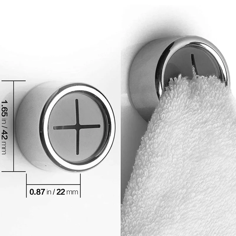 12 упаковок вешалка для полотенец самоклеющиеся настенные крючки Круглый