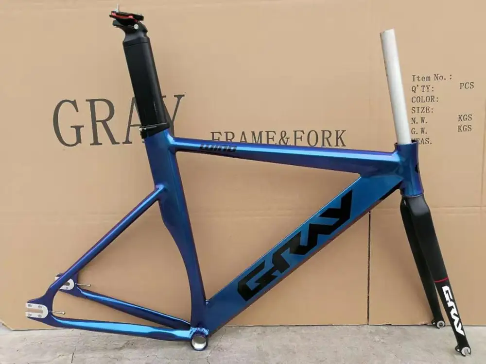 52 см 56 см Fixie велосипедная Рама, велосипедная рама из алюминиевого сплава с фиксированной передачей, велосипедная Рама с карбоновой вилкой
