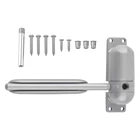 Скрытый пружинный дверной закрыватель, автоматический дверной закрывающий шарнир с регулируемой поверхностью