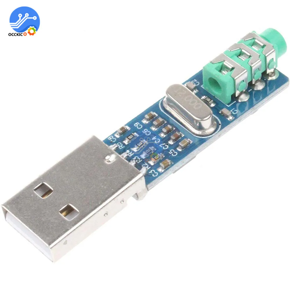5 в Mini PCM2704 USB DAC HIFI звуковая карта Power декодер модуль платы для Arduino Raspberry Pi 16 бит|module
