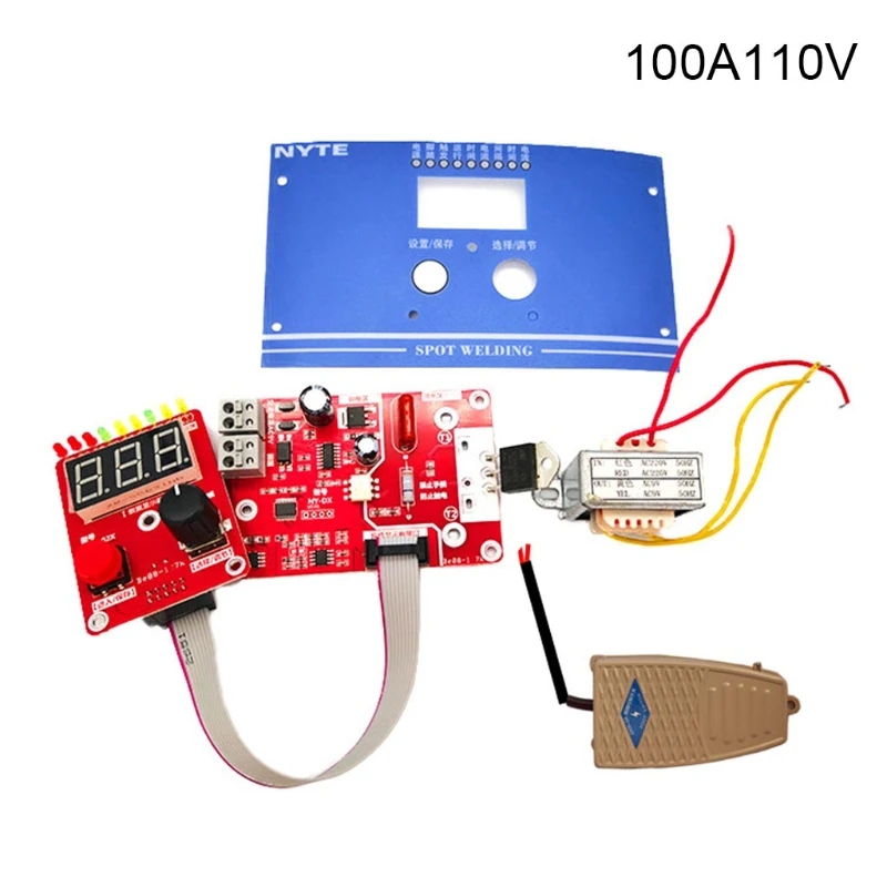 

40A/100A Spot Welding Machine Control Board Single Battery Battery Pack Welding Prevent Damage to the Circuit Board