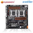 Материнская плата HUANANZHI X79 Dual 8D X79, Intel Dual CPU LGA 2011 Xeon E5 DDR3 13331600 МГц 1866 ГБ M.2 NVME SATA3 USB3.0