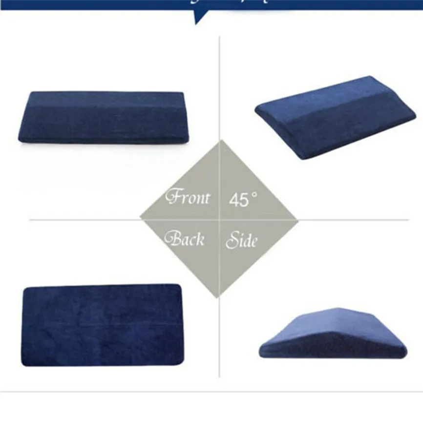 Memory Foam талии Поддержка КЛИН Подушка кровать спальный на ногу с подъемом для