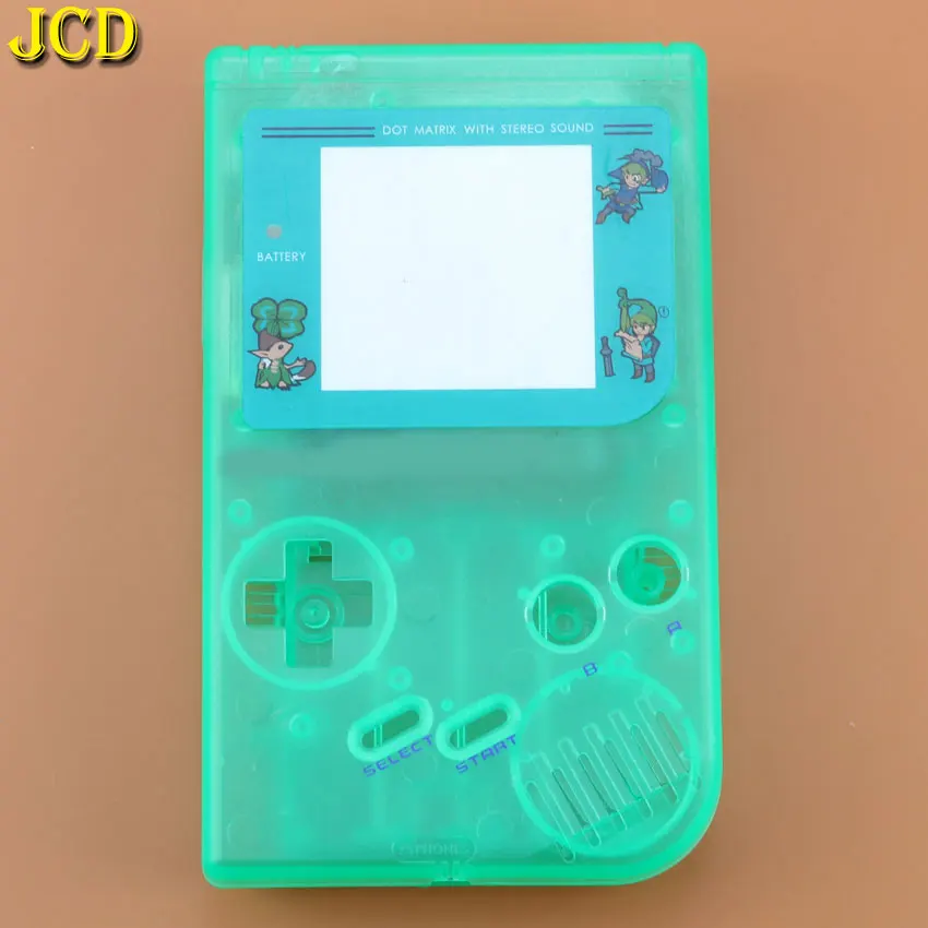 JCD 1 шт. 15 цветов для GameBoy Классическая игра замена пластиковая оболочка Крышка для Nod GB консоль DIY полный корпус для GB чехол - Цвет: P