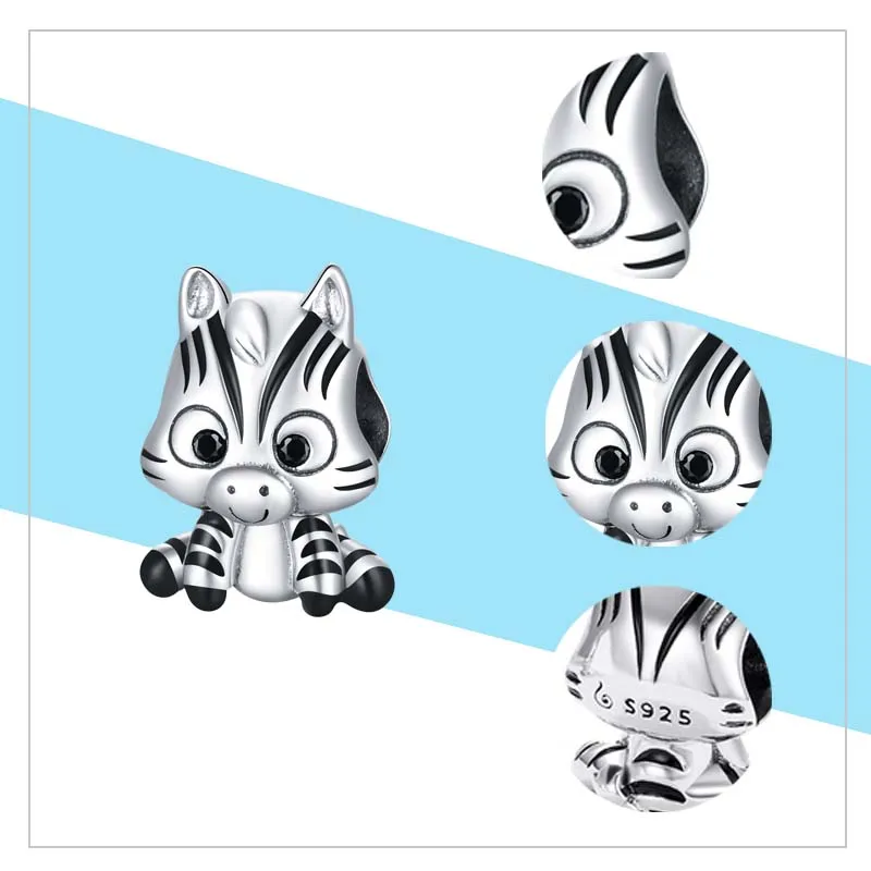 Очаровательная подвеска в виде животного зоопарке фламинго из стерлингового