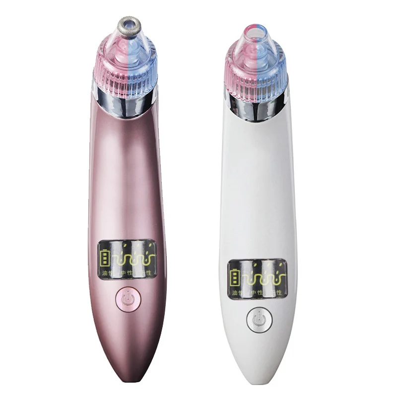 Угри пор вакуумный ЖК-дисплей Электрический акне прыщей Инструменты для