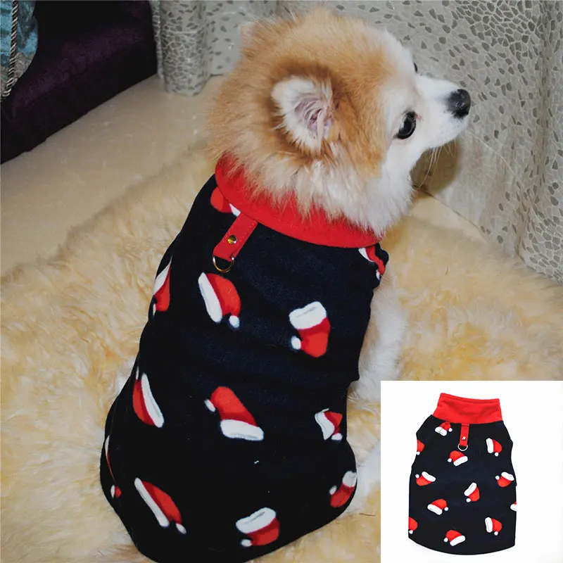 

Dog Clothes Soft Fleece Pet Clothing For Small Medium Dogs Vest Shirt Autumn and Winter Warm Puppy Cat Costum Outfits Ropa Perro
