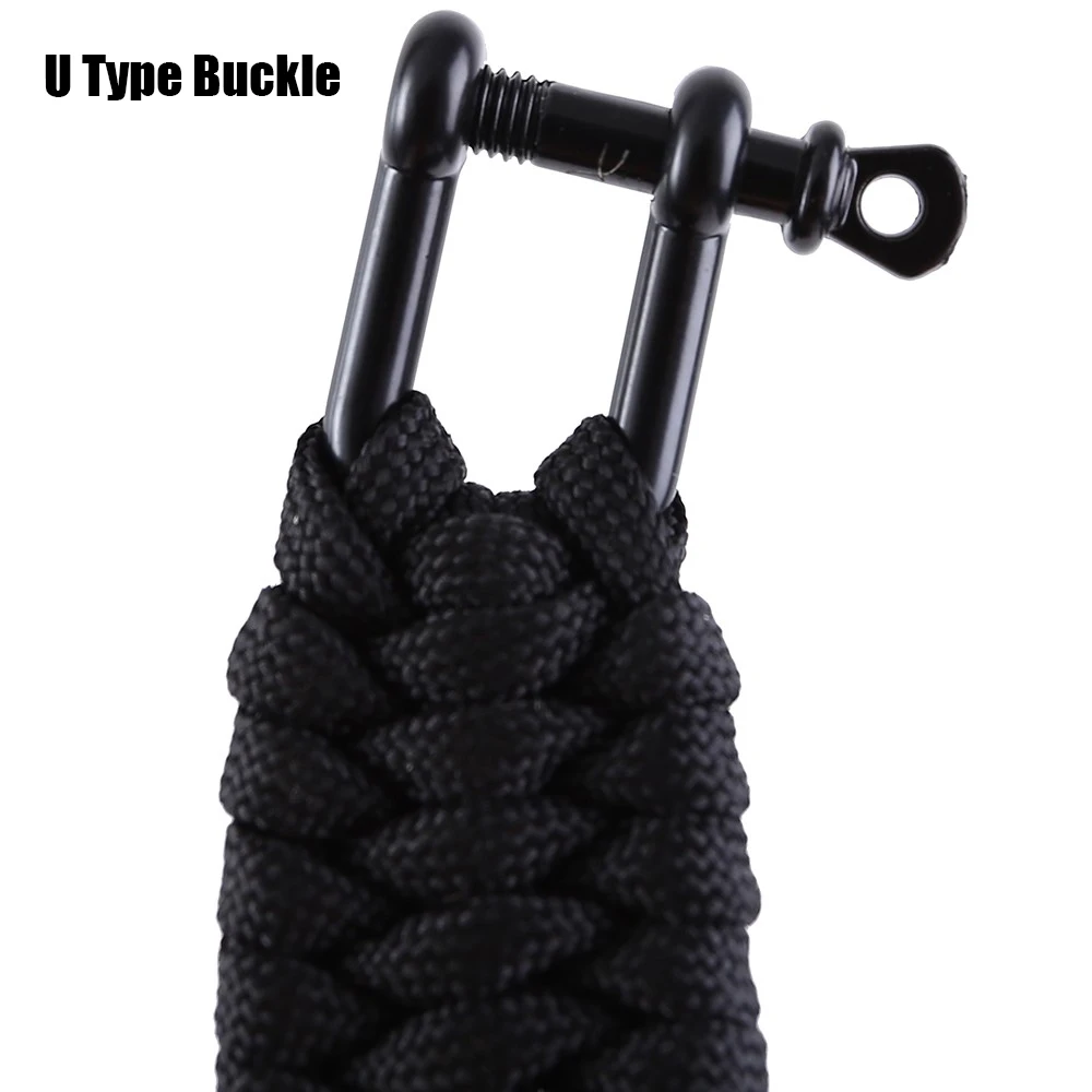 23 см EDC выживание спасательный Зонт веревка тактические плетеные браслеты