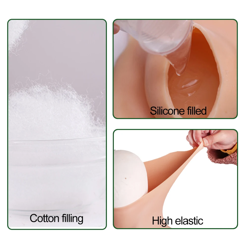 

EYUNG 2020 New D cup Breast Form With Arm For Mastectomy Women Blocking Arm Scars Breast Prosthesis For Crossdresser Transvestit