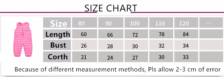 

OHMETOY Baby Children's Warm Strap Pant for Girls Boys Winter Down-Cotton Jumpsuit Overalls Suit Kids Casual Rompers Clothes Set
