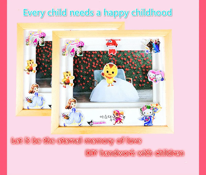 Новинка Лидер продаж 2020 наклейки 3d с героями мультфильмов водонепроницаемые ПВХ