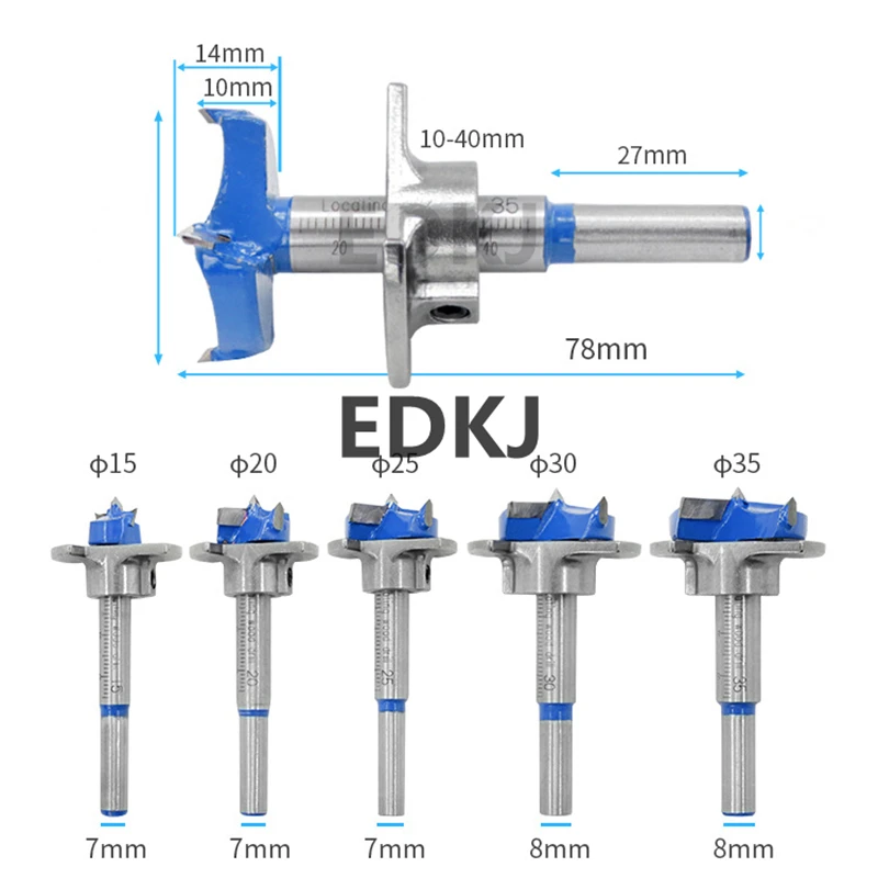 1 шт. 15-35 мм Диаметр регулируемые карбидные сверла Открыватель отверстий для