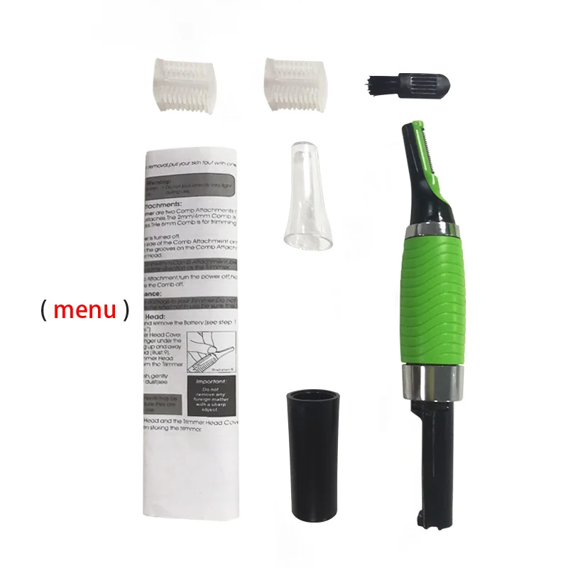 Electric Nose Hair Trimmer Implement Shaver Clipper Ear Neck Eyebrow Epilators Man Woman Clean Trimer Razor Accessories | Красота и