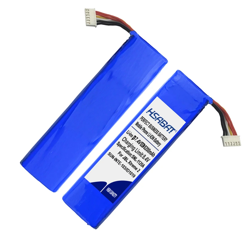 HSABAT SUN-INTE-103 2INR19/66-2 ID1019 8200 мА/ч, Батарея для JBL FLIP 2 2nd плеер JBLXTREME2BLKAM JBLXTREME2BLUAM батареи
