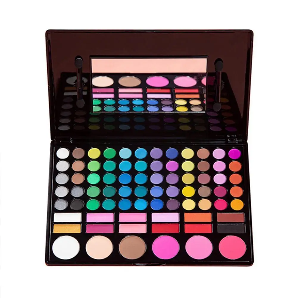 78/48 цветов Тени для век Палитра стойкие матовые водостойкие тени палитра макияжа