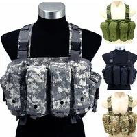 800d nylon tactical vests military camouflage tactical collection airsoft ak rig breast munition airsoft ak magazine rig chest