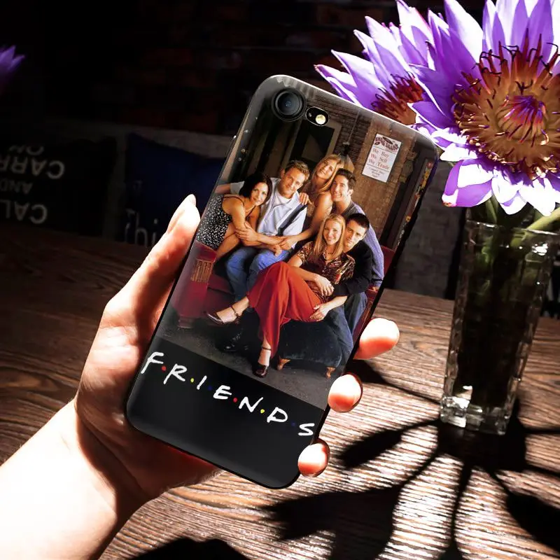 MaiYaCa friends tv силиконовый мягкий чехол для телефона для iPhone 8 7 6S Plus X XS MAX XR 5S SE 11pro чехол серия friends фиолетовая дверь - Цвет: 2