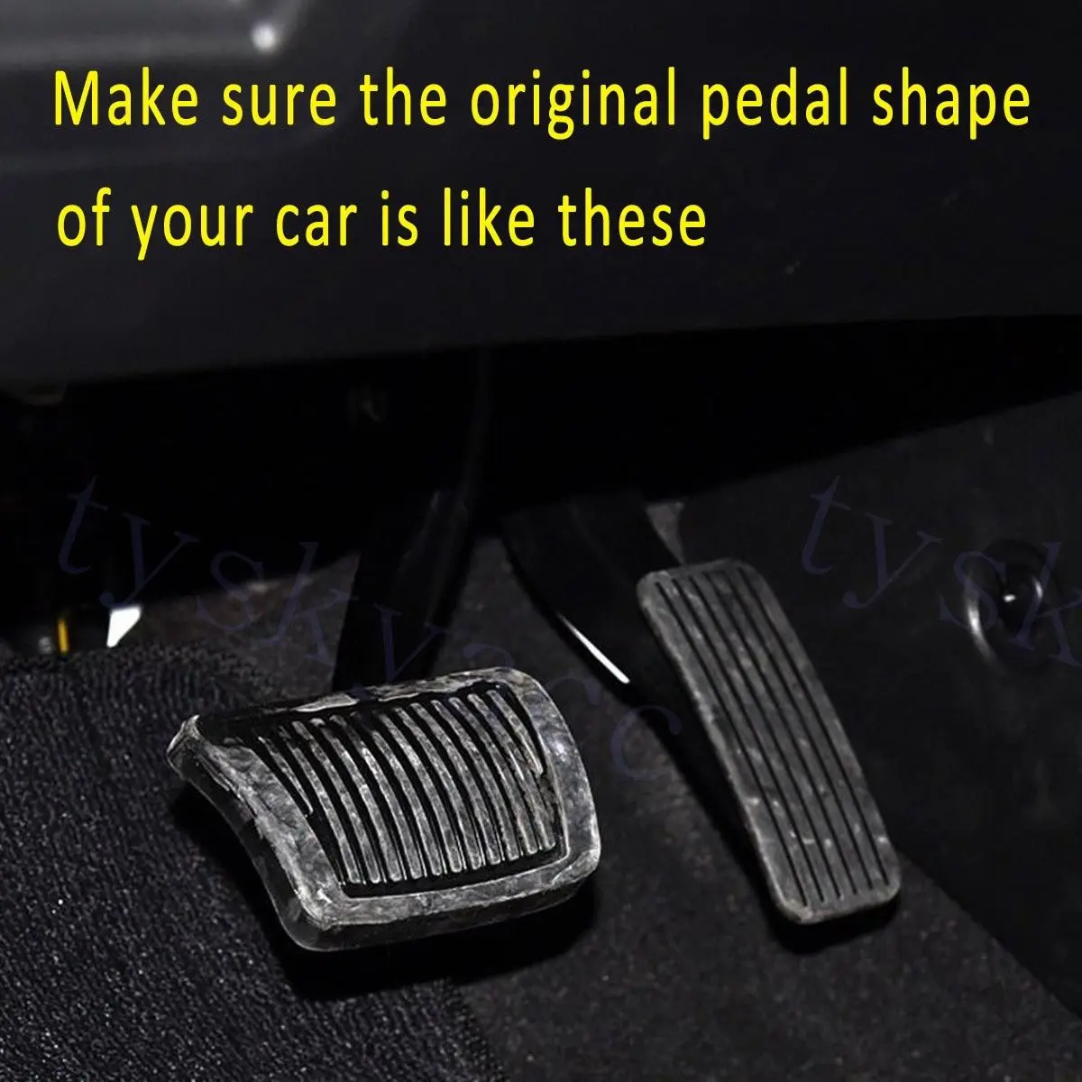 Fit For Hyundai Elantra 2017-2021 Accessories AT Automatic Foot Brake Accelerator Fuel Gas Pedal Cover Part Non-slip Style | Автомобили и