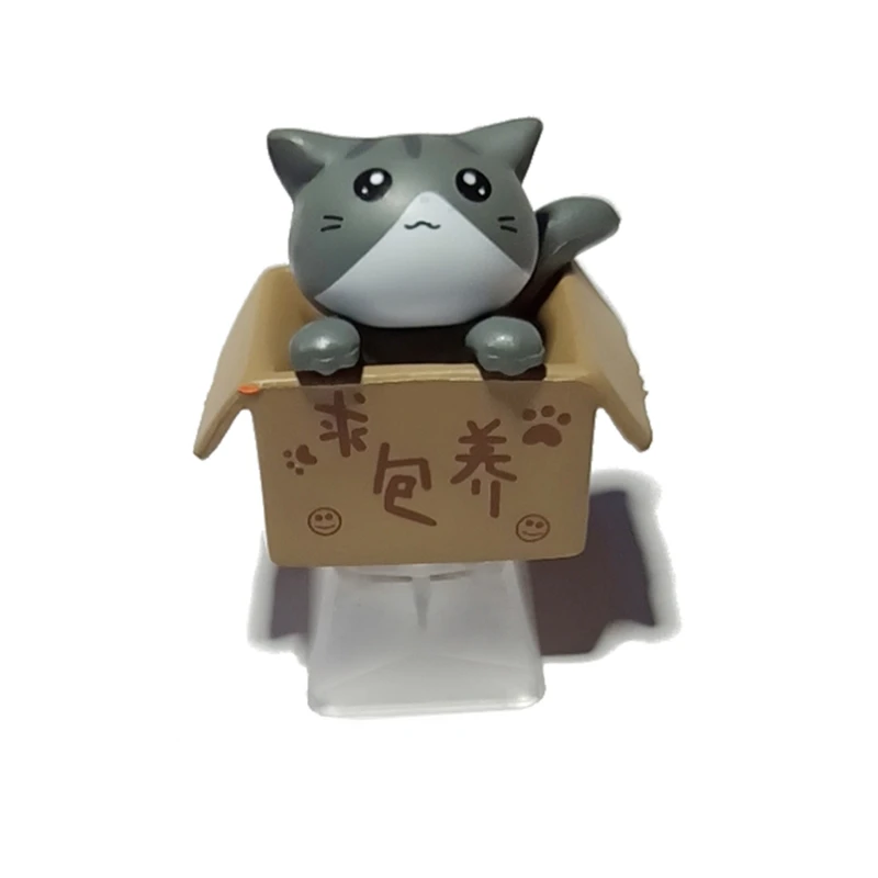 

ABS Custom Cartoon Anime Cat Keycap Bottom Backlit Keycaps Gift for cherry MX Mechanical Keyboard Key