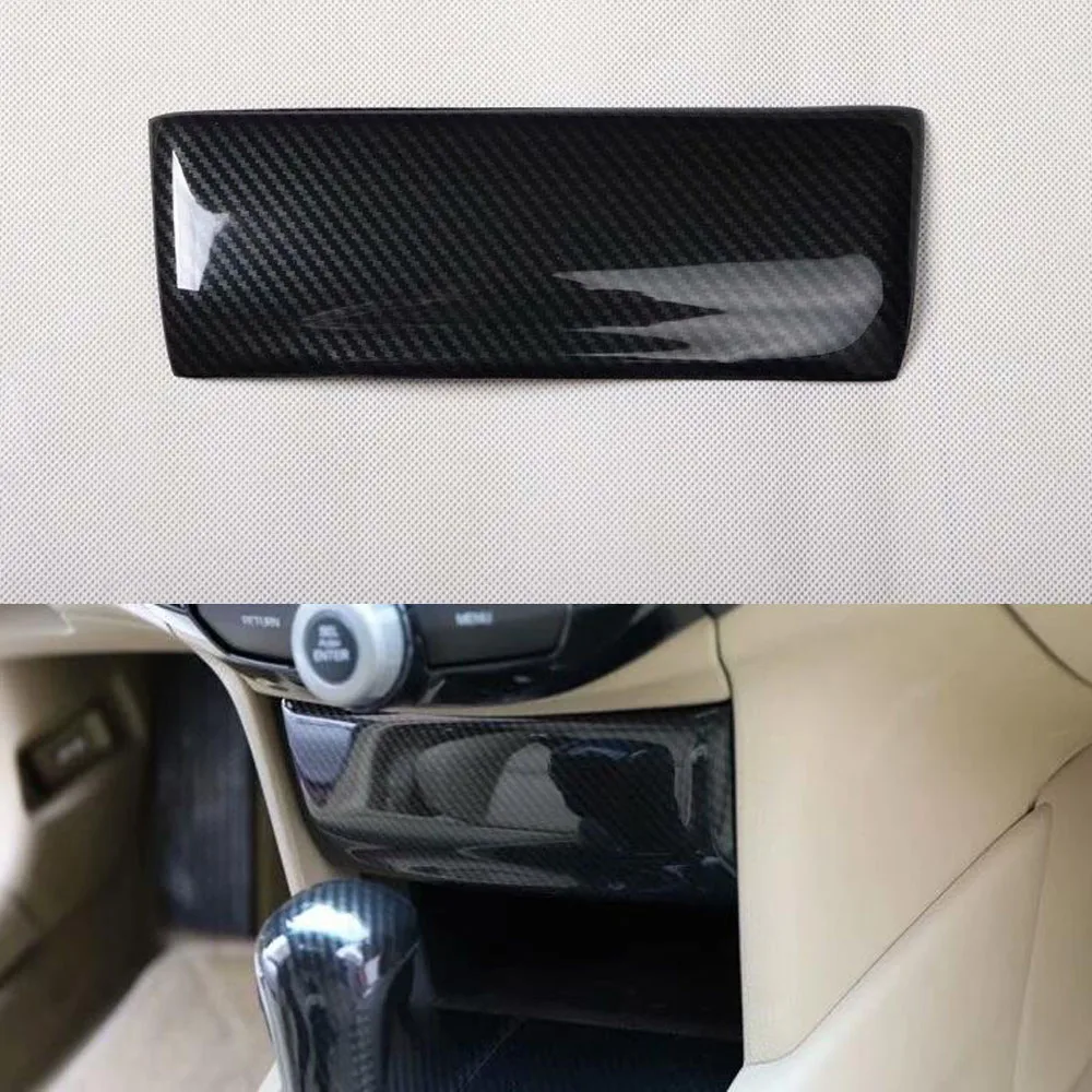 

New ABS Car Trim For Honda Accord 2008-2013 8th Central Storage Box Container Decoration Cover Styling Interior Accessory