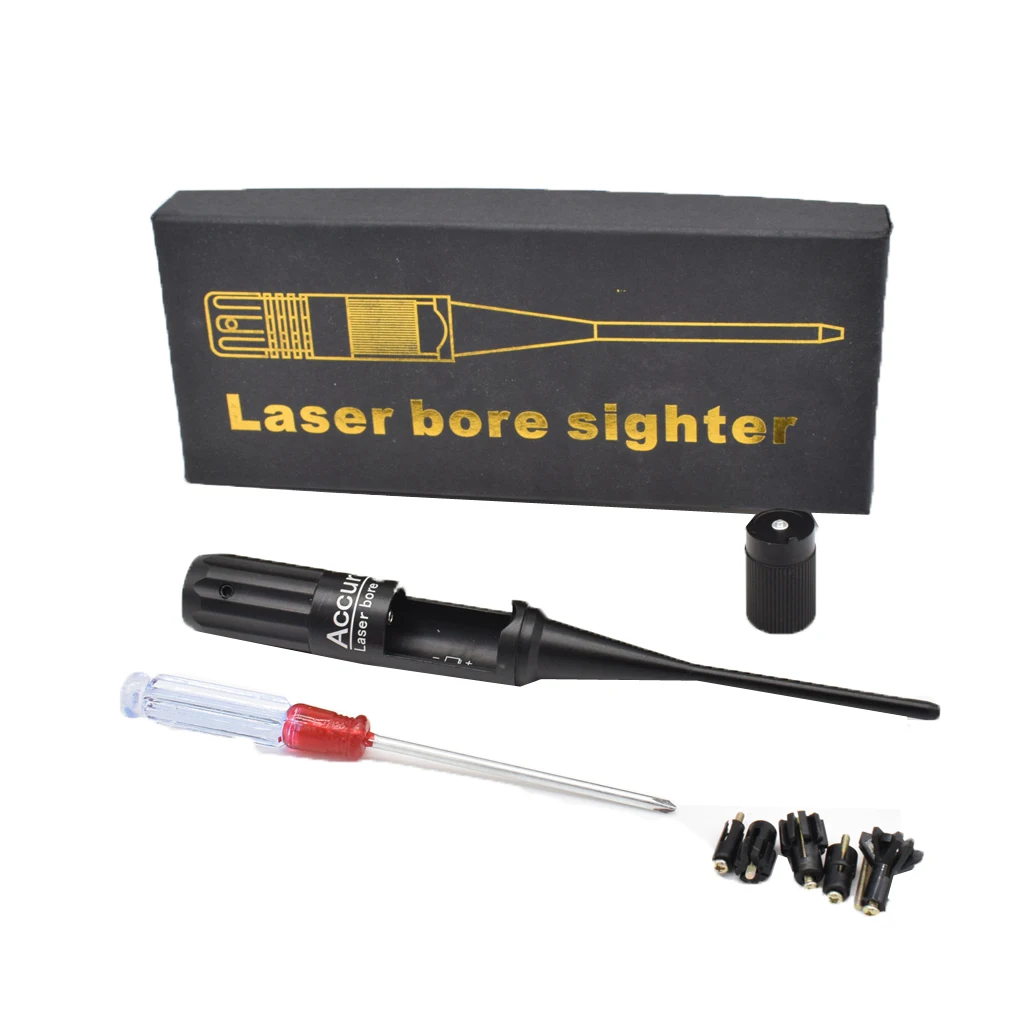 Набор для лазерного прицела прицел с зеленой точкой калибр от 22 до 50 | Спорт и