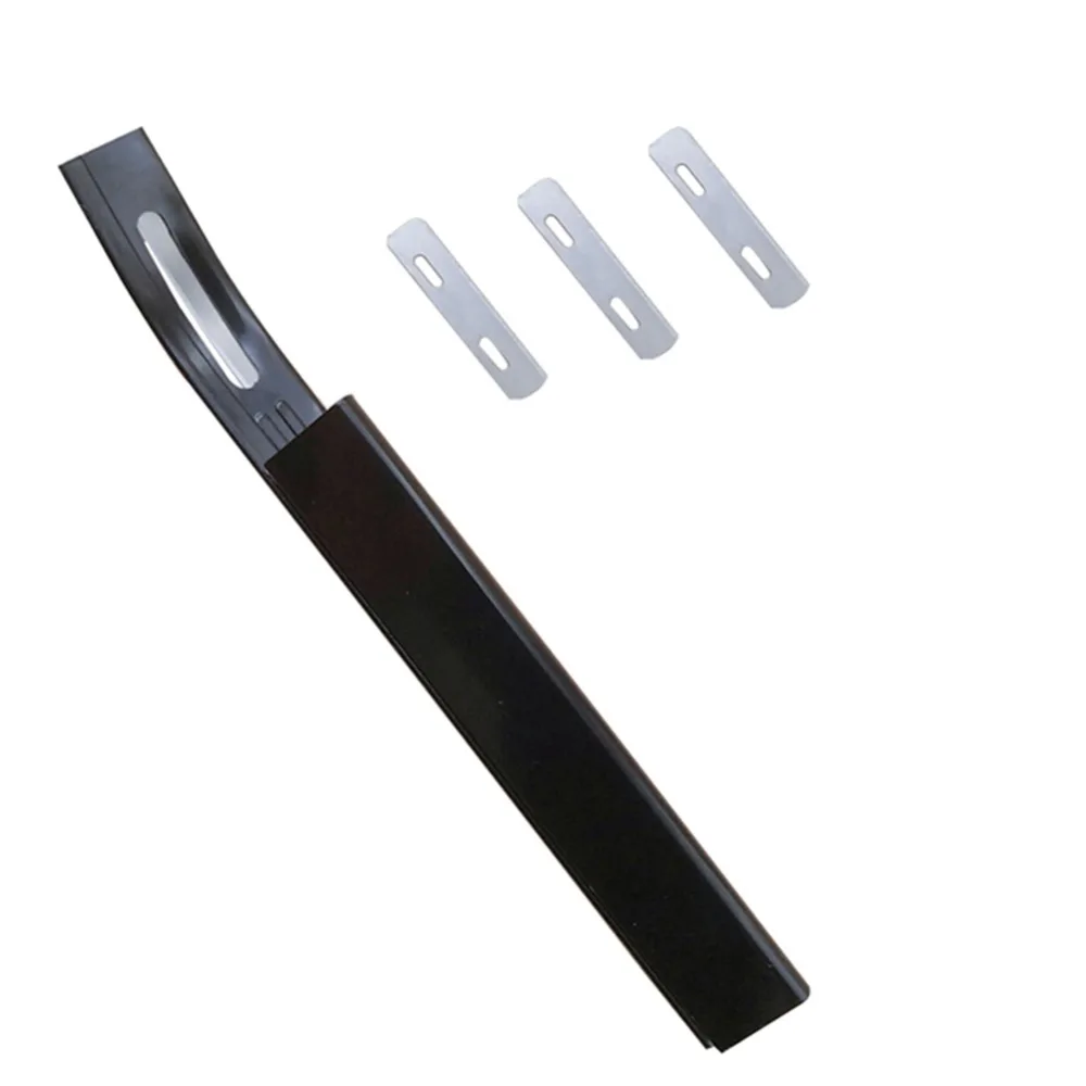 

Stainless Steel Safety Beveler Skiver Thinning Leather Craft Blade Knife+3 Blades DIY Seams Tool for Handmade Sewing Accessories