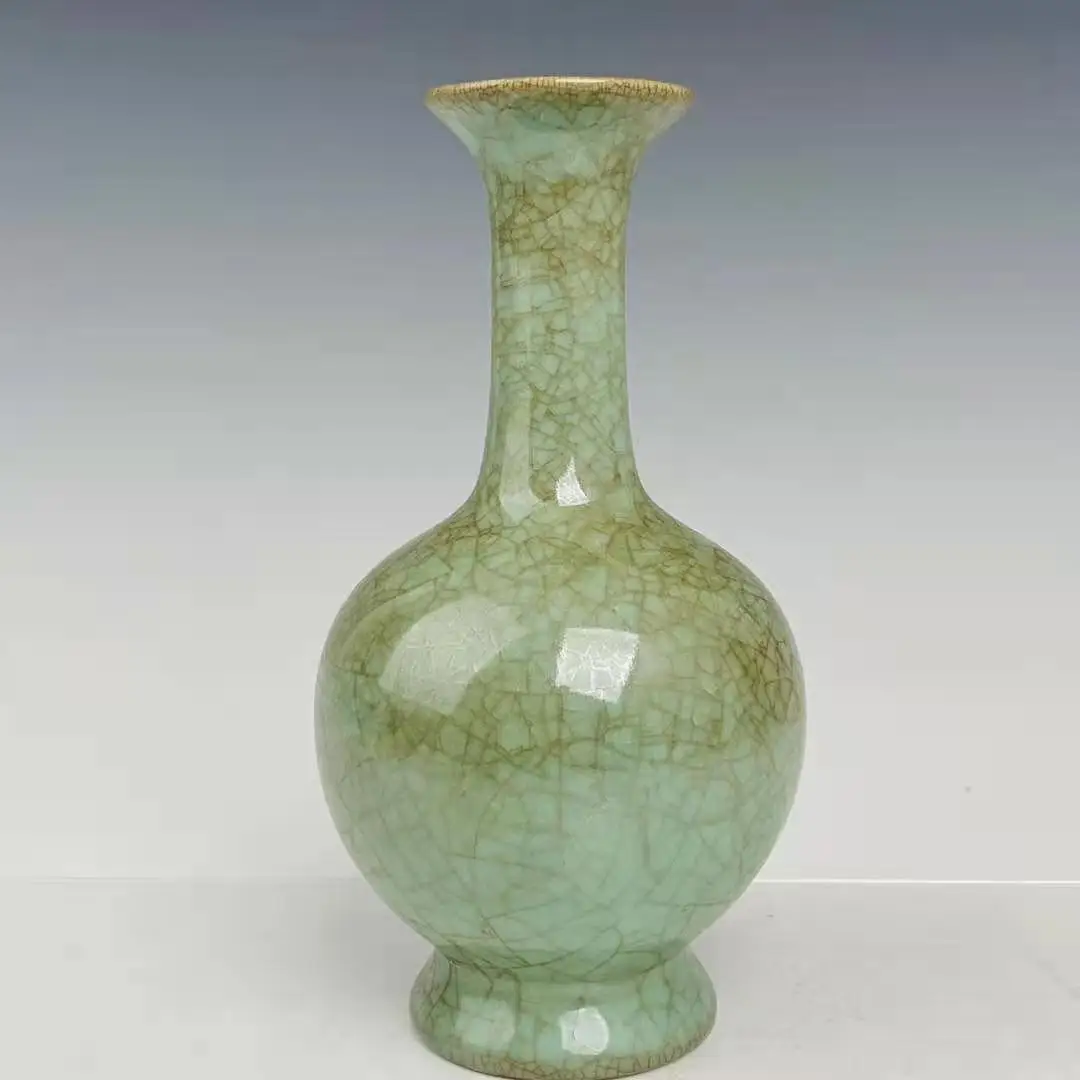 

Rare Collectable SOng Dynasty porcelain Ru kiln glacial glaze vase,#03