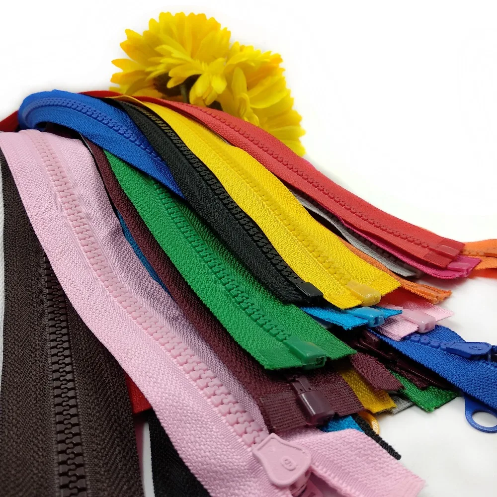 Молния для куртки 70 см № 5 из смолы молнии с открытым концом и длинной застежкой