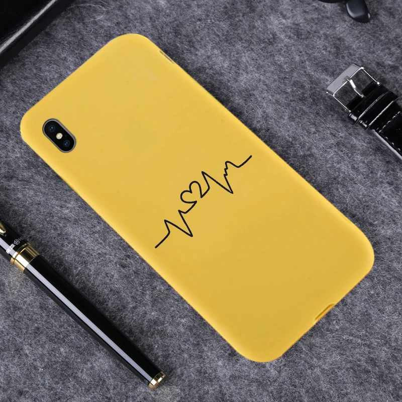 Сердце Карамельный цвет силиконовый чехол для samsung Galaxy A50 A30 A40 A10 A20 A70 M10 M20 M30 A7 A8 J6 J8 A750 A80 J4 Plus A10S
