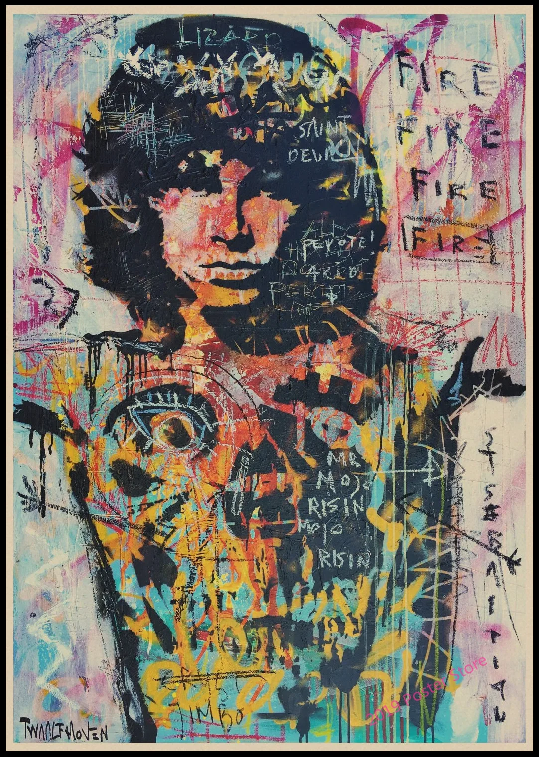 ВИНТАЖНЫЙ ПЛАКАТ домашний декор двери Jim Morrison крафт-рок плакат, плакат в стиле ретро рок-группа Музыка Звезды Плакаты на стену, изображения 1002