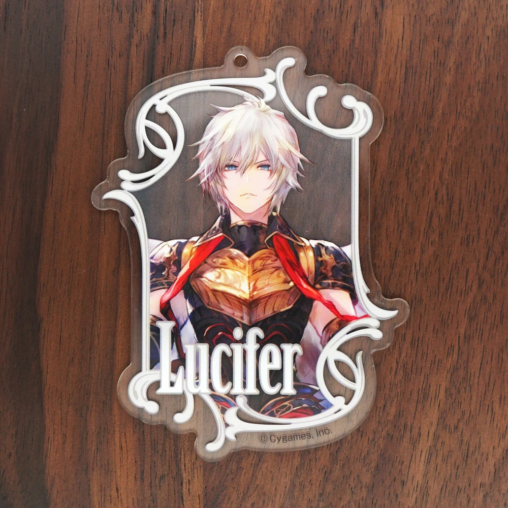 Granblue фантазия брелок с рисунком из игры аниме Ayer Belial Elmott Lucifer Cain Sandalphon Nezahualpilli Eustace
