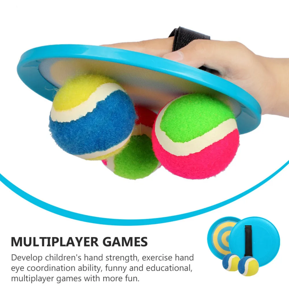 

2 Sets Paddle Toss and Catch Toys Paddle Catch Games for Kids