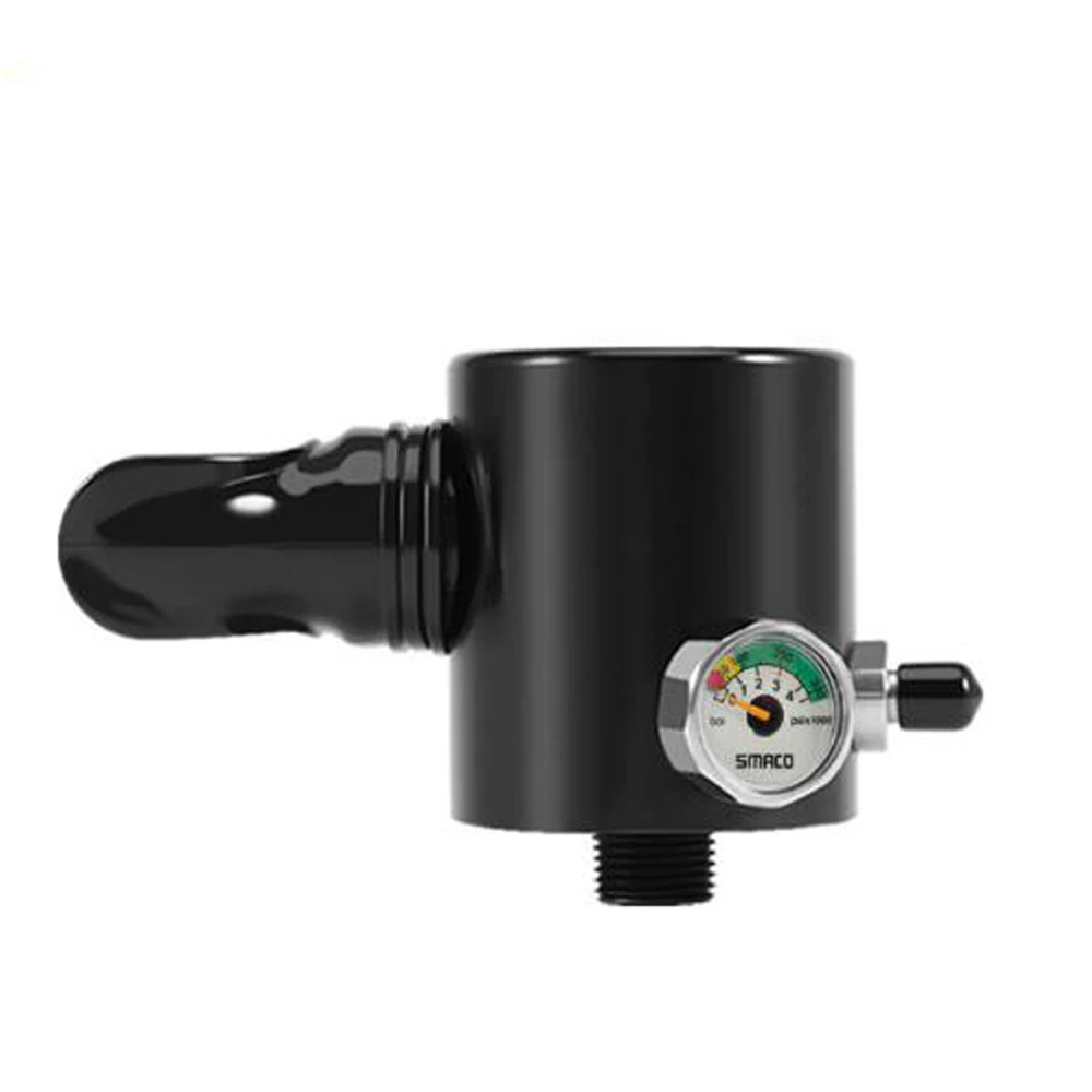 Respirator head SMACO 0.5L оборудование для дайвинга мини дайвинг цилиндр Воздушный бак клапан респиратор коробка для подводного плавания Подводные дыхательные комплекты - Цвет: Respirator head