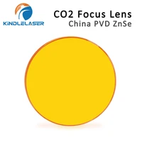 kindlelaser china co2 znse focus lens dia18 19 05 20 mmfl38 1 50 8 63 5 101 6 127mm 1 5 4 for laser engraving cutting machine