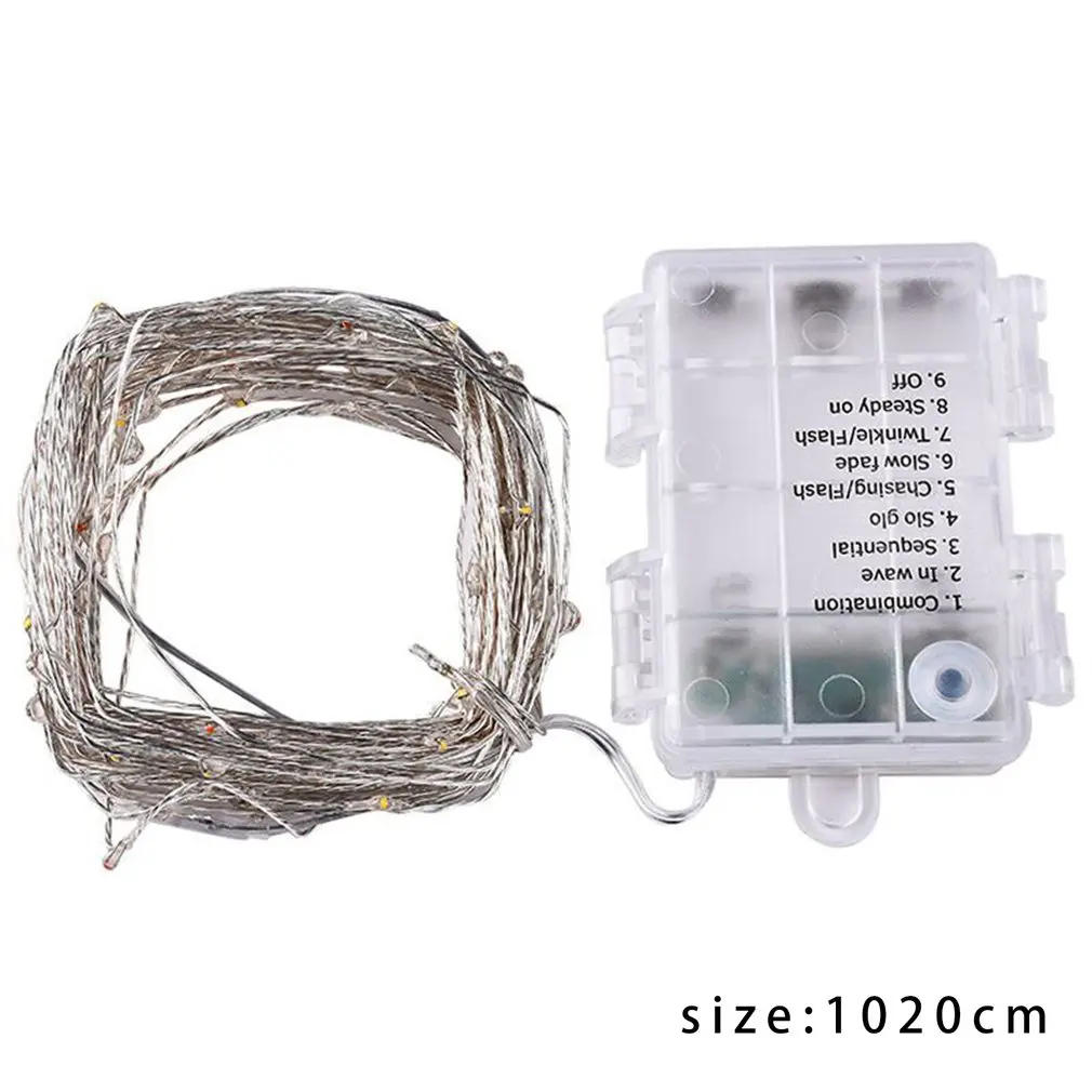 

Indoor Outdoor Copper Wire Decorative 100 LED String Lights