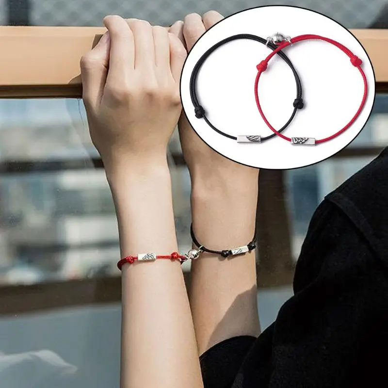 Набор браслетов для влюбленных в минималистском стиле 2 шт. | Украшения и