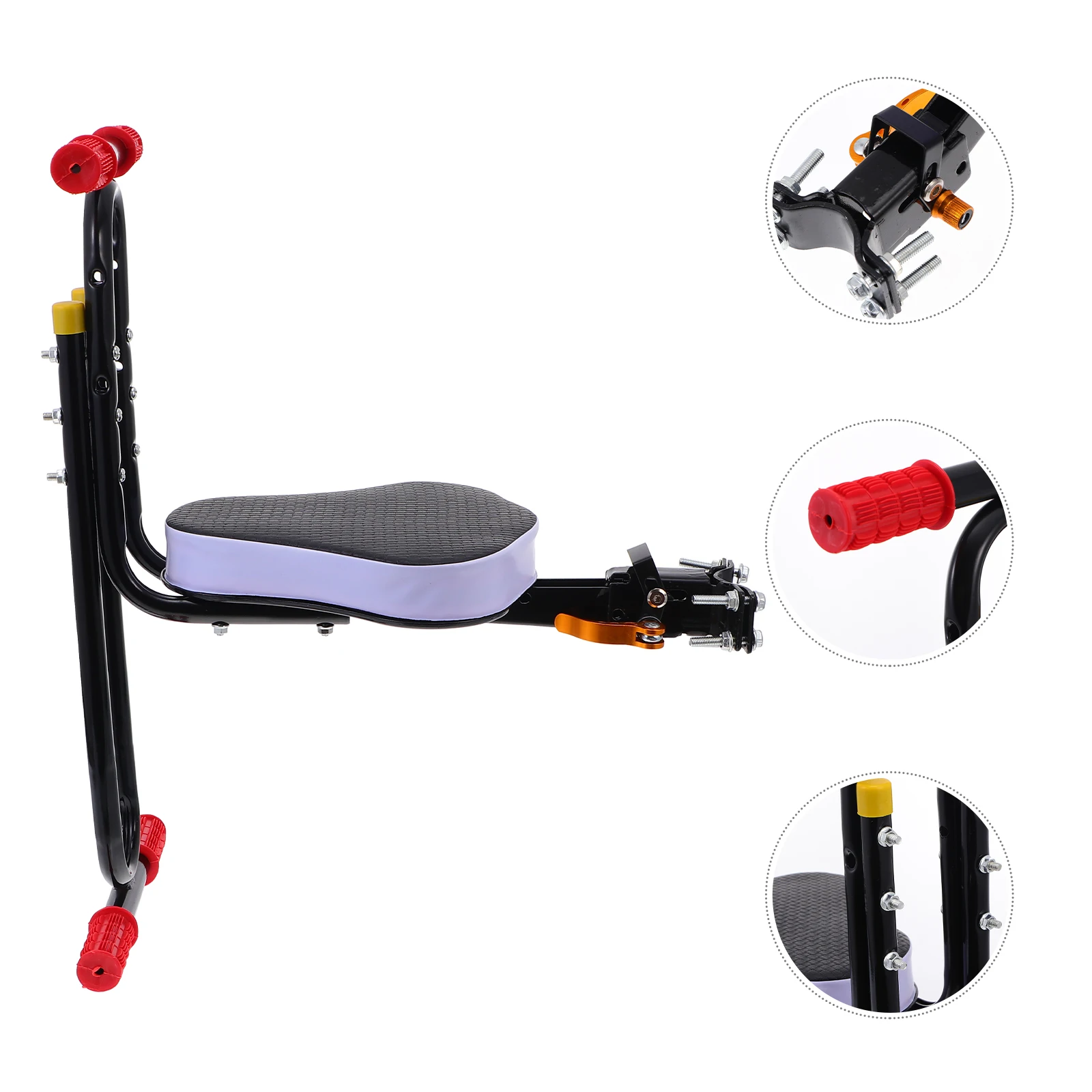 

1 Set Mild Durable Useful Electric Car Saddle Kids Safety Seat Kids Safety Cushion Seat