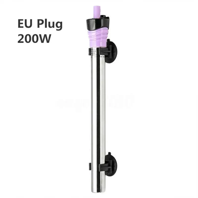 EU 220v 200w Вилка стандарта ЕС/США 50/100/200/300/500W аквариума погружной водонагреватель постоянного Температура нагревательный стержень аквариума обогреватель - Цвет: EU 220v 200w